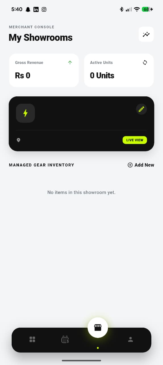 Gymzo app screen 6